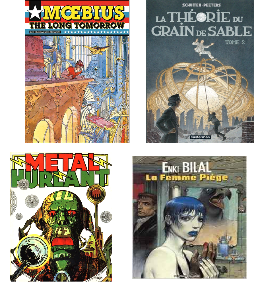 French and Belgian Comics (French) | HE+